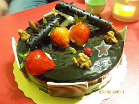 85度C咖啡蛋糕烘焙專賣店(桃園建國店)：沙架蛋糕～好口味