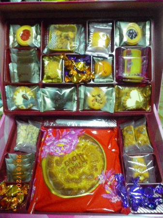 Rivon禮坊-春節禮盒-伴手禮盒系列:愛戀心喜餅禮盒~禮坊