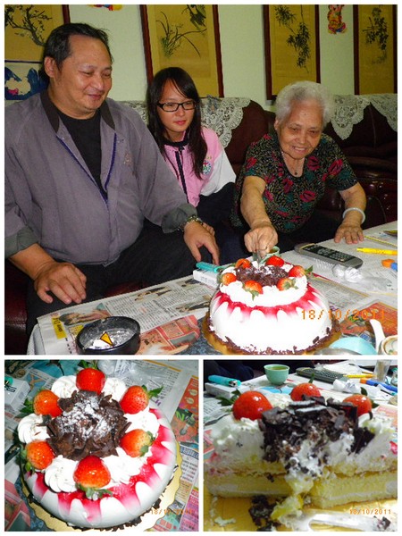 小肥羊專業羊肉:慶生挑選小肥羊.85度C的蛋糕劃下美好句點