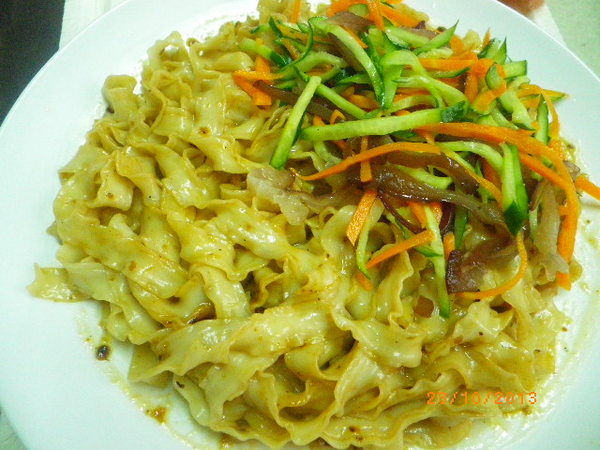 老媽拌麵:【老媽拌麵】-好吃的素食涼麵