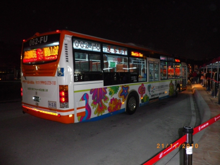 2010台北國際花卉博覽會(大佳園區):花博入夜景觀更迷人