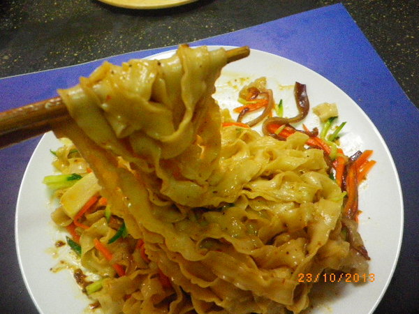 老媽拌麵:【老媽拌麵】-好吃的素食涼麵