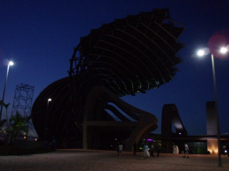 2009世運會主場館(The Main Stadium for 2009 World Games)：高雄世運館前噴水池>幼兒的樂園