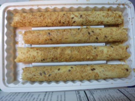 統一有機 亞麻仁蕎麥養生餅：[亞麻仁養生捲]酥脆爽口