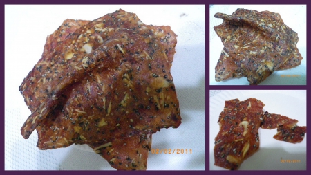 江肉鬆：肉乾  肉脯吃不停