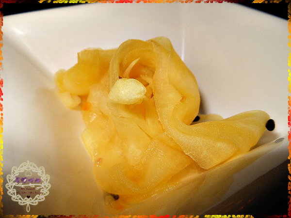 08開胃前菜 - 百香青木瓜