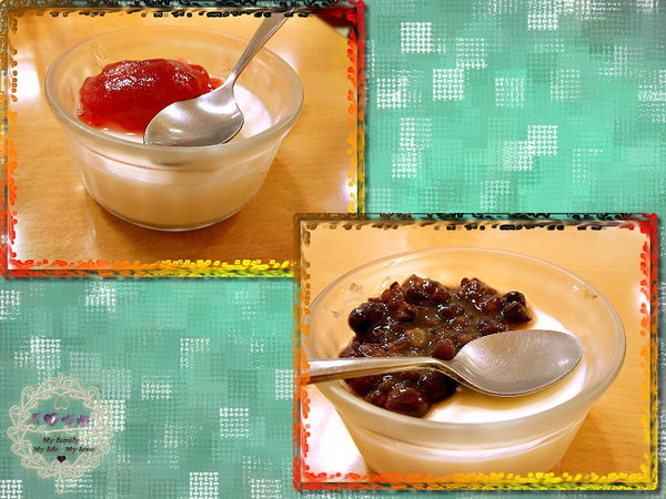 08附餐甜點 - 草莓奶酪、紅豆奶酪