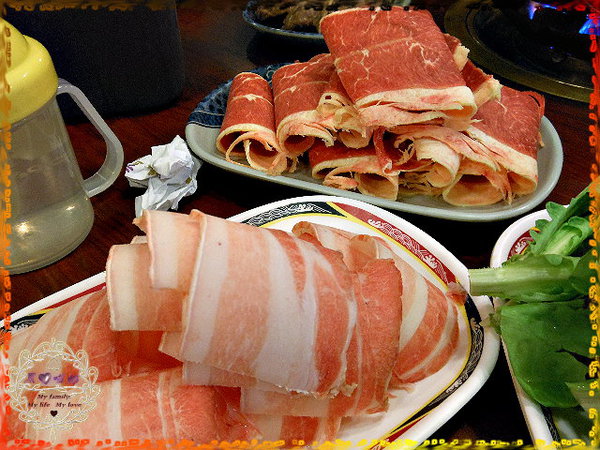 10牛肉、豬肉片