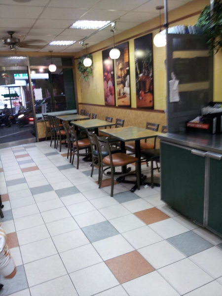 SUBWAY(東海)： 【台中東海】SUBWAY－菜少到我都不想拍了=  =