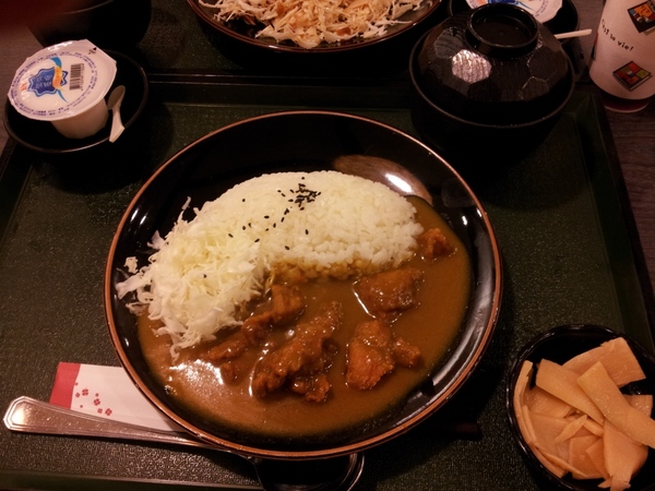 福勝亭:【豐原SOGO】福勝亭-主餐表現都挺優秀,還可以吃得飽飽的:D