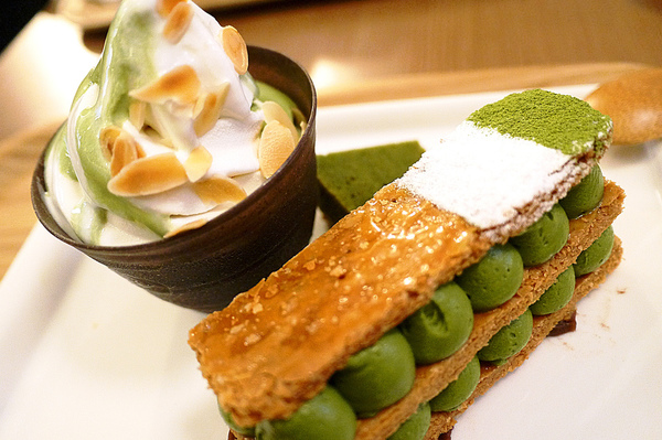 和茗甘味處 抹茶千層派