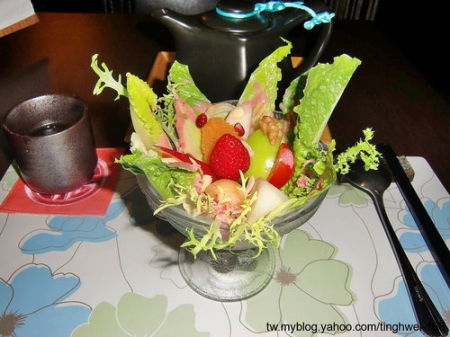 瑤池宴 仙蔬創作料理：「瑤池宴」精緻素食套餐 - 麻姑獻壽(主餐-齊天封侯)嚐鮮試吃～