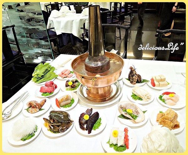 豪華海陸菊花鍋  1