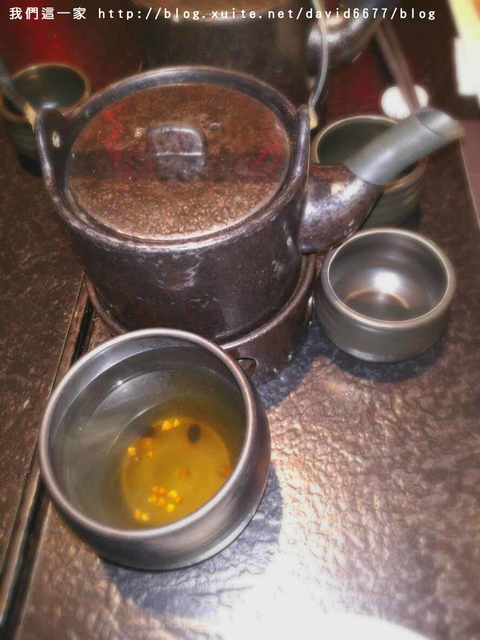 蒜味蜆湯+茶.jpg - 藝奇