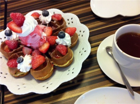 正 - 松山區的HANA momo Cafe)