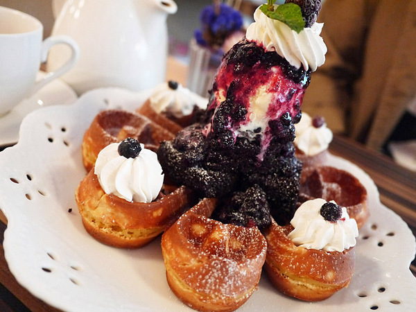 HANA momo Cafe：造訪Hana MOMO店～開始有鹹點和簡餐可選擇喲！