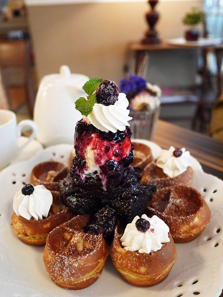 HANA momo Cafe：造訪Hana MOMO店～開始有鹹點和簡餐可選擇喲！