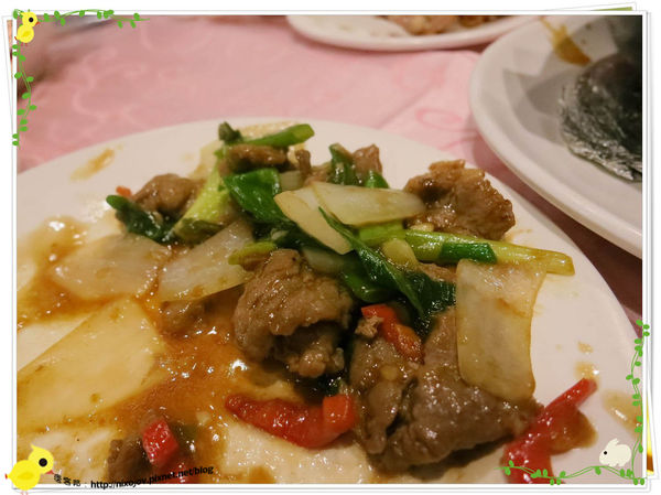 台北-中山區-新紅寶石港式吃到飽-蔥爆牛肉