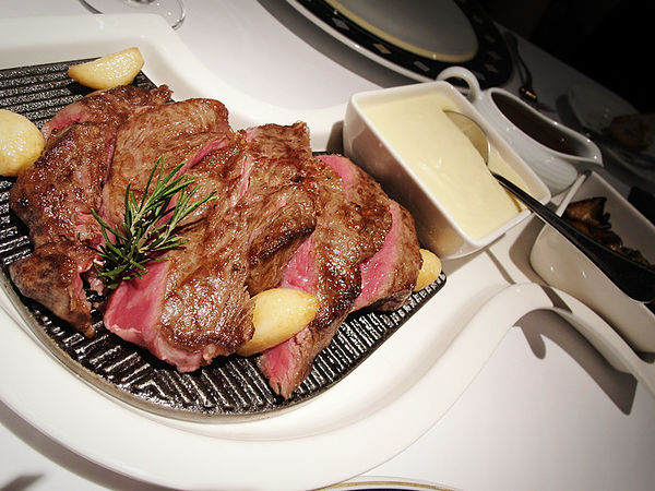 地中海牛排館(歐華酒店):【中山】歐華酒店地中海牛肋排館。熟成牛排美味到想哭