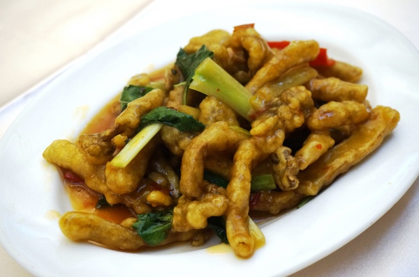 觀世音素食餐廳：[中山國小]觀世音素菜餐廳：這個素菜真厲害！