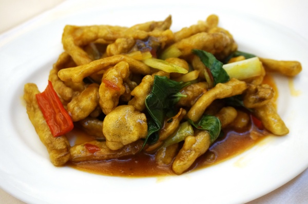 觀世音素食餐廳：[中山國小]觀世音素菜餐廳：這個素菜真厲害！