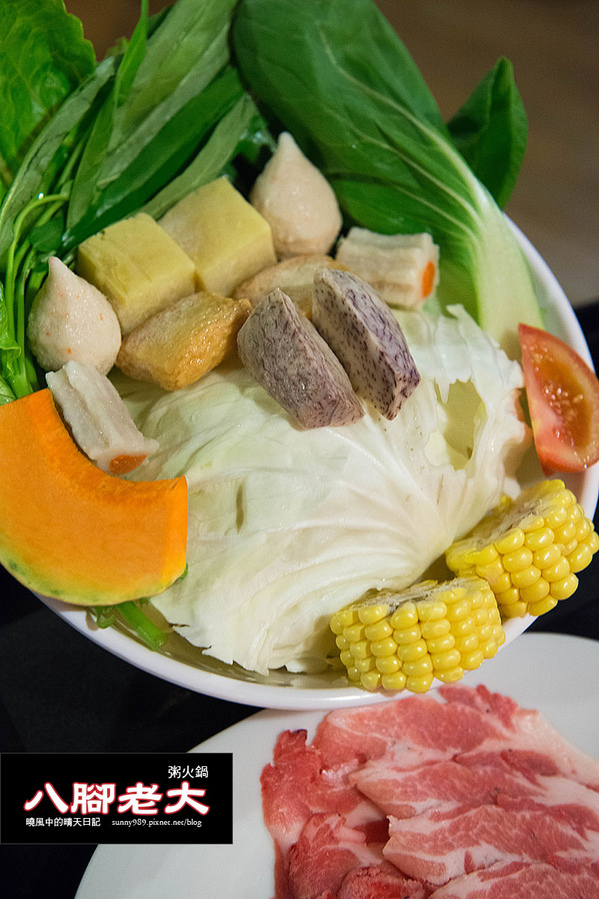 八腳老大螃蟹粥火鍋:【台北|八腳老大】吃到滿足幸福感的溫潤螃蟹粥火鍋