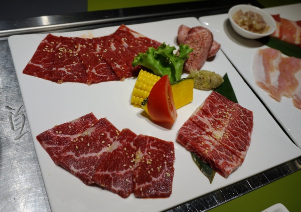 原燒優質原味燒肉(台北南京東店)：原燒新品試吃：海陸双饗雙人套餐