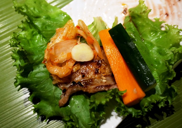 原燒優質原味燒肉(台北南京東店)：原燒新品試吃：海陸双饗雙人套餐