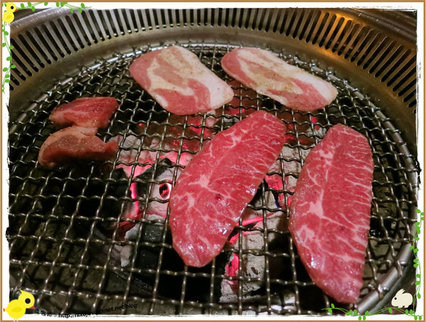 台北-京東洋食燒烤『入口即化的美味牛肉』-牛副餐-牛五花-板腱-牛助條