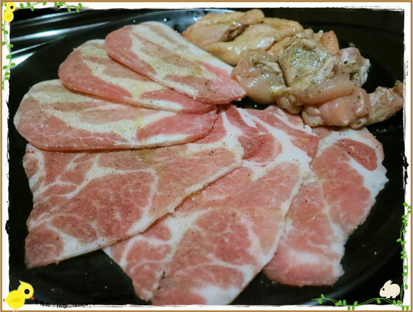 台北-京東洋食燒烤『入口即化的美味牛肉』-豬副餐-梅花-豬五花-雞腿肉-去骨雞翅