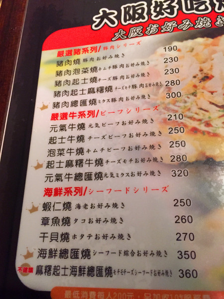 愛夏子あいさつ：[台南]超人氣!!日式大阪燒專賣店  愛夏子あいさつ