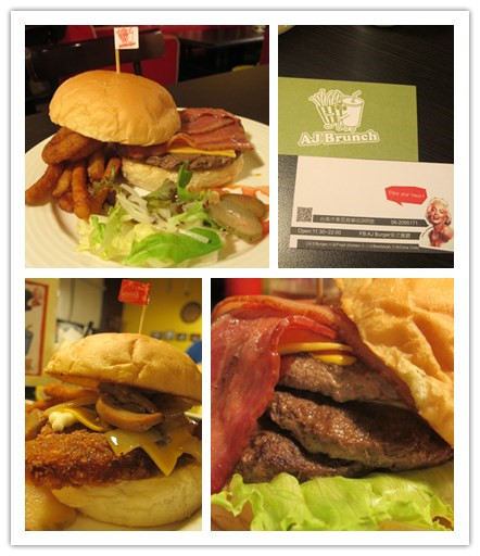 美式餐廳AJ Burger：[台南]平價美味學生最愛的漢堡在這!!!!! AJ Burger