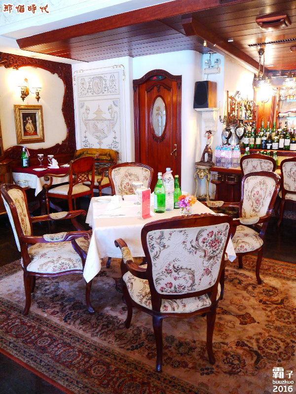那個時代法式餐廳:那個時代法式餐廳,台南老牌法式料理,內外呈現濃濃古典風~