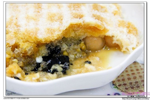 五霸焦糖包心粉圓:【美食♥花蓮】☼五霸包心粉圓焦糖煉乳刨冰☼ 棋盤格的外觀,多種口味的內餡,嚐鮮新選擇♥♥