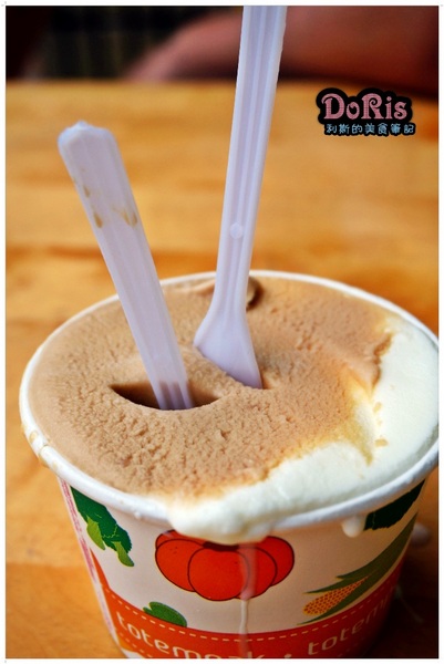 黑店冰店：花生口味的冰品就像直接在吃花生米一般-宜蘭黑店冰品