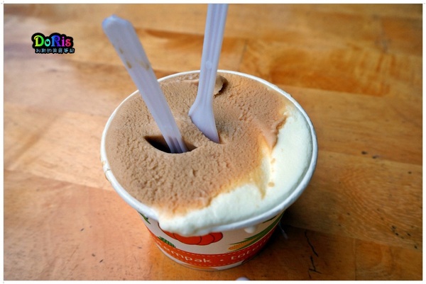 黑店冰店：花生口味的冰品就像直接在吃花生米一般-宜蘭黑店冰品