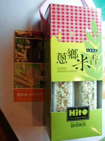 益得食品：三星特產～[蔥鄉米香]脆又香