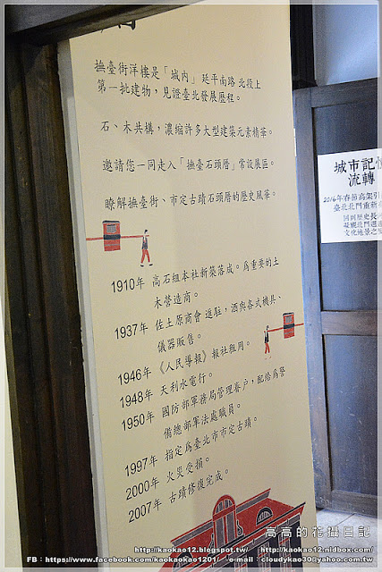 撫臺街洋樓:【臺北】中正區。撫臺街洋樓(石頭厝)