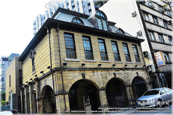 撫臺街洋樓:【臺北】中正區。撫臺街洋樓(石頭厝)