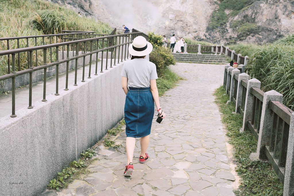 那雲霧裊繞的陽明山小油坑