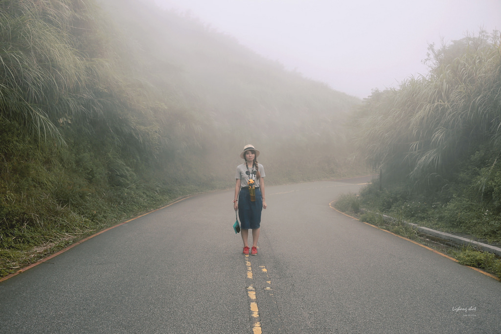 那雲霧裊繞的陽明山小油坑