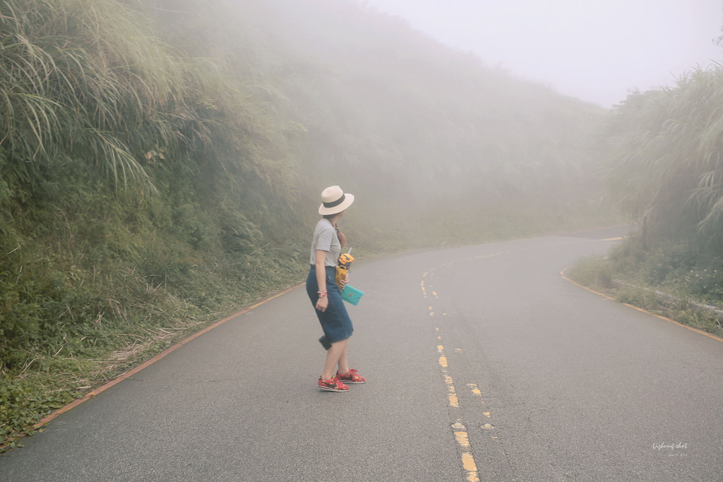 那雲霧裊繞的陽明山小油坑