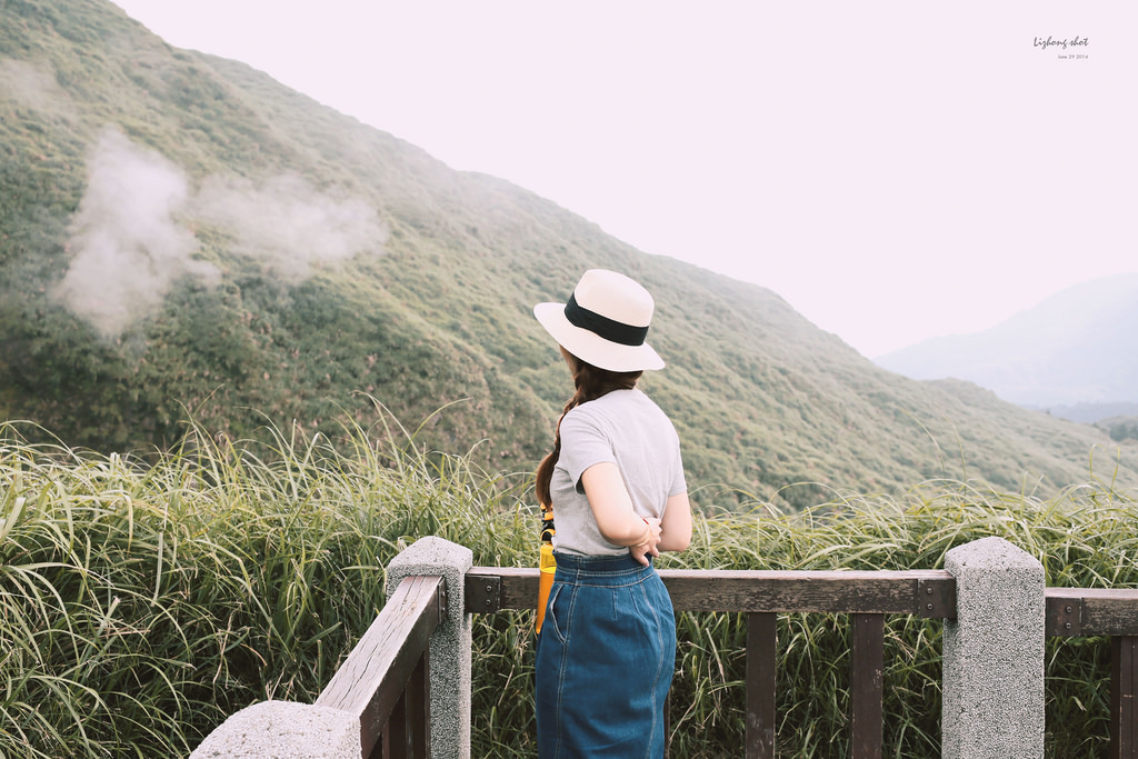 那雲霧裊繞的陽明山小油坑