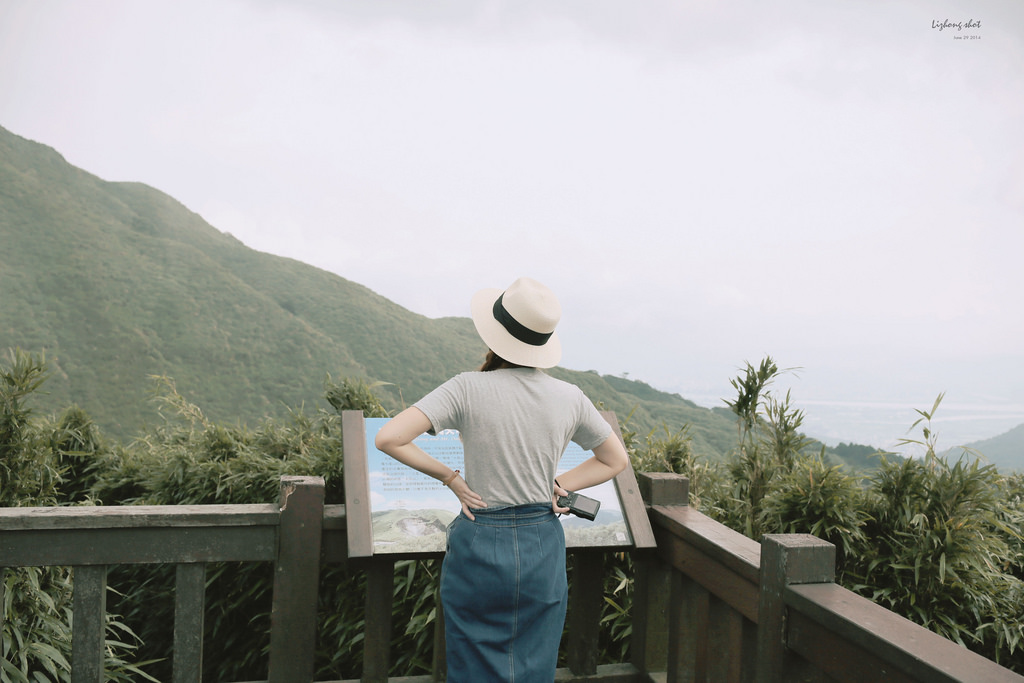 那雲霧裊繞的陽明山小油坑