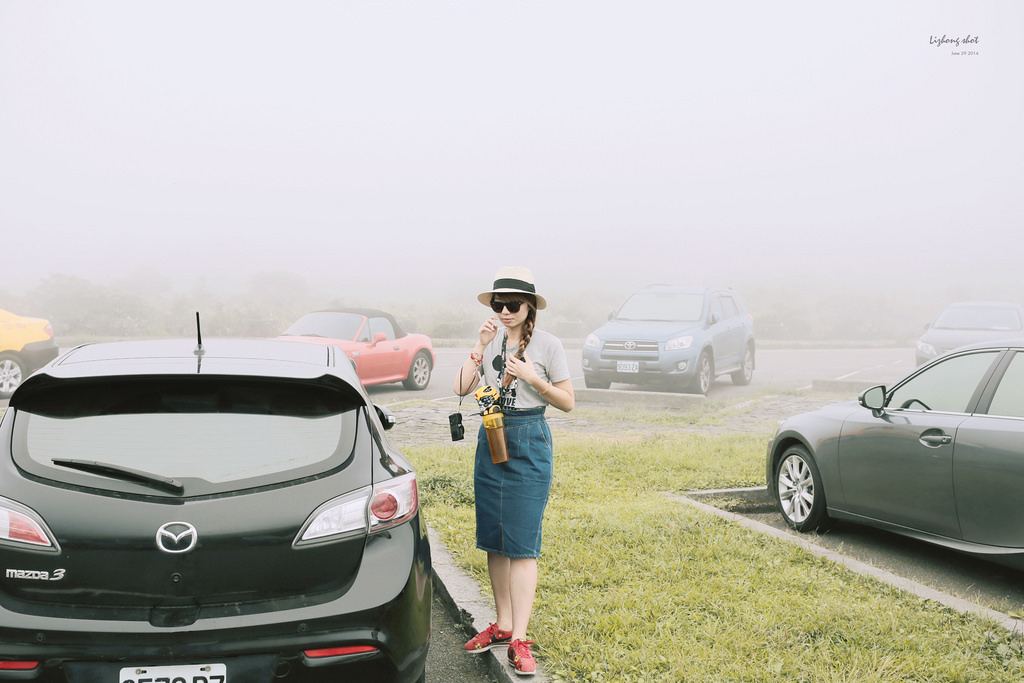 那雲霧裊繞的陽明山小油坑