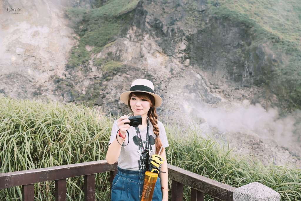 那雲霧裊繞的陽明山小油坑