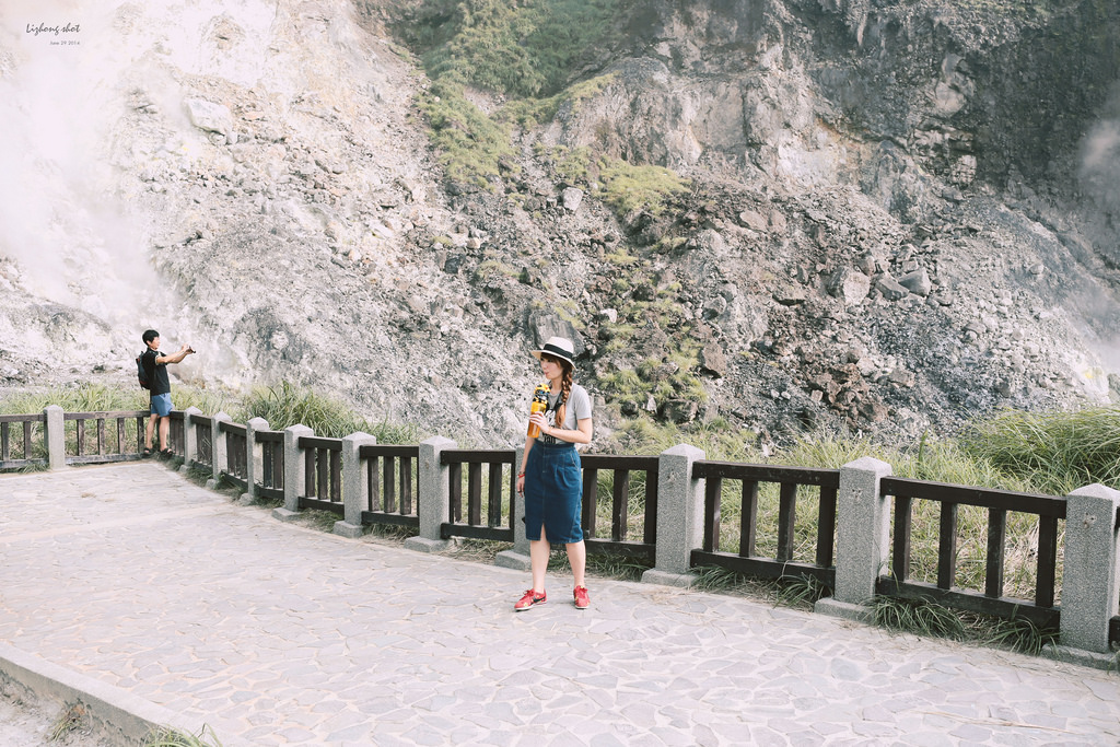 那雲霧裊繞的陽明山小油坑