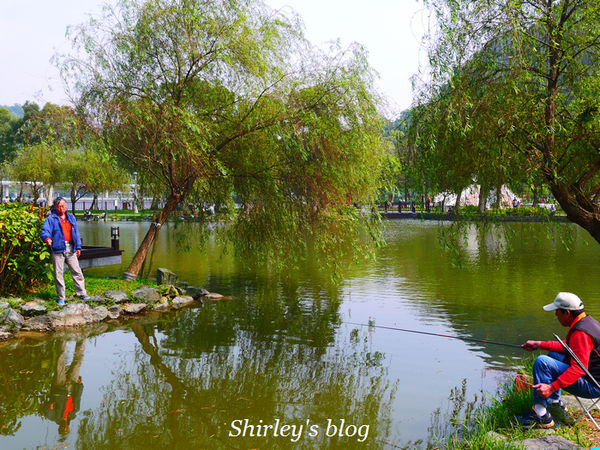 大湖公園：大湖公園閒散