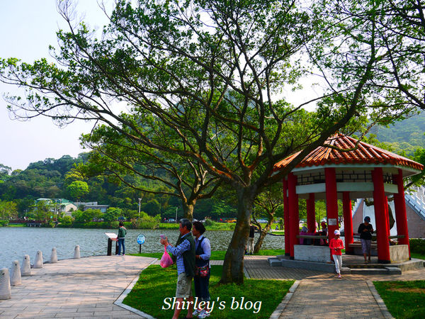 大湖公園：大湖公園閒散