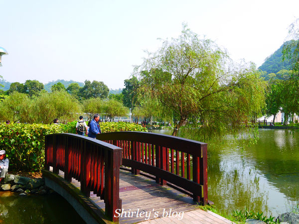 大湖公園：大湖公園閒散